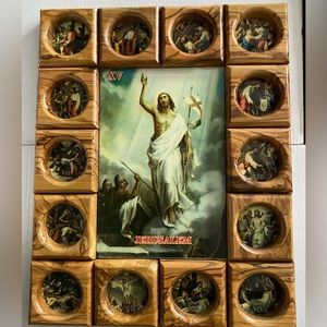 EASTER GIFT Christ Has Risen Jerusalem Artwork